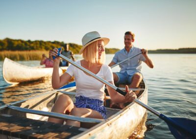 canoe tour Kisbalaton canoe tour Thermal Camping Zalakaros caravan mobile home