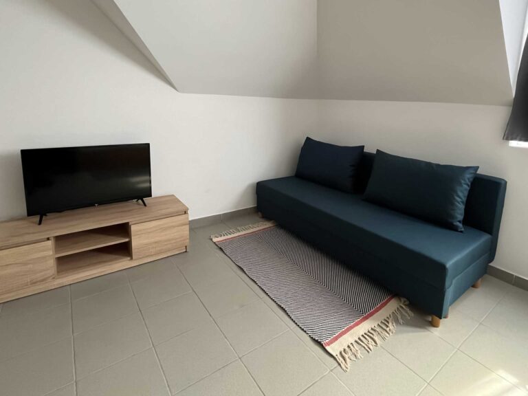 Zalakaros apartmán termální kemp obývací pokoj